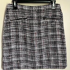 Loft Tweed Mini Skirt